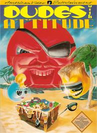 Box cover for Dudes with Attitude on the Nintendo NES.