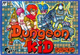 Box cover for Dungeon Kid on the Nintendo NES.