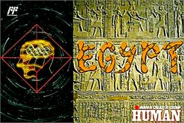 Box cover for Egypt on the Nintendo NES.