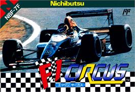Box cover for F1 Circus on the Nintendo NES.