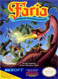 Box cover for Faria - A World Of Mystery And Danger! on the Nintendo NES.