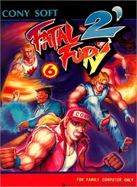 Box cover for Fatal Fury 2 on the Nintendo NES.