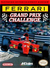 Box cover for Ferrari Grand Prix Challenge on the Nintendo NES.