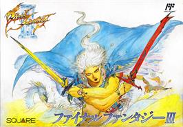 Box cover for Final Fantasy 3 on the Nintendo NES.