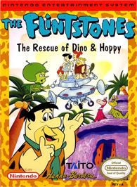 Box cover for Flintstones - The Rescue Of Dino And Hoppy, The on the Nintendo NES.