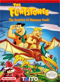 Box cover for Flintstones - The Surprise At Dinosaur Peak, The on the Nintendo NES.