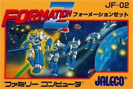Box cover for Formation Z on the Nintendo NES.