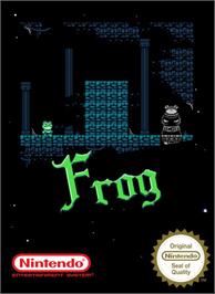 Box cover for Frog on the Nintendo NES.