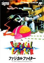 Box cover for Fuzzical Fighter on the Nintendo NES.