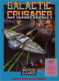 Box cover for Galactic Crusader on the Nintendo NES.