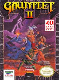 Box cover for Gauntlet 2 on the Nintendo NES.