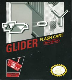 Box cover for Glider on the Nintendo NES.