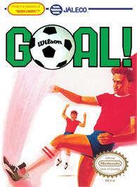 Box cover for Goal on the Nintendo NES.