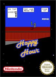Box cover for Happy Hour on the Nintendo NES.