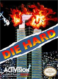 Box cover for Hard, Die on the Nintendo NES.