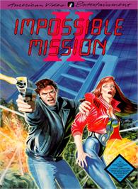 Box cover for Impossible Mission 2 on the Nintendo NES.