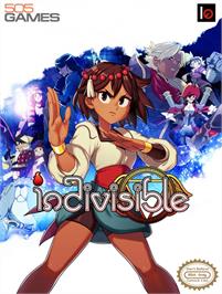 Box cover for Indivisible on the Nintendo NES.