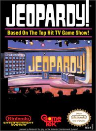 Box cover for Jeopardy! on the Nintendo NES.