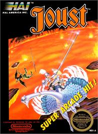 Box cover for Joust on the Nintendo NES.