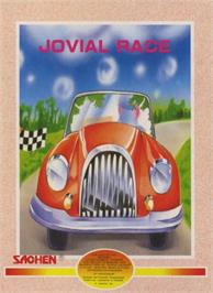 Box cover for Jovial Race on the Nintendo NES.