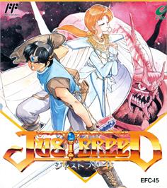 Box cover for Just Breed on the Nintendo NES.
