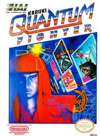 Box cover for Kabuki Quantum Fighter on the Nintendo NES.
