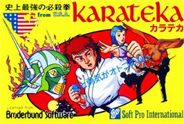Box cover for Karateka on the Nintendo NES.