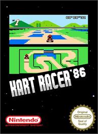 Box cover for Kart Racer '86 on the Nintendo NES.