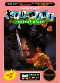 Box cover for Kid Niki - Radical Ninja on the Nintendo NES.