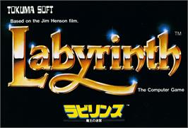 Box cover for Labyrinth on the Nintendo NES.