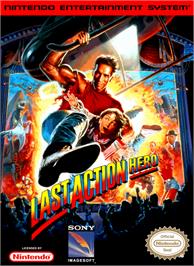 Box cover for Last Action Hero on the Nintendo NES.