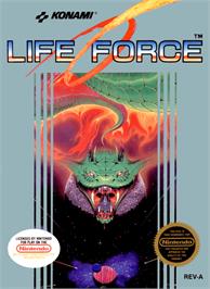 Box cover for Lifeforce on the Nintendo NES.