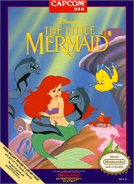 Box cover for Little Mermaid on the Nintendo NES.