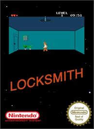 Box cover for Locksmith on the Nintendo NES.