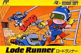 Box cover for Lode Runner on the Nintendo NES.