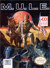 Box cover for M.u.l.e. on the Nintendo NES.