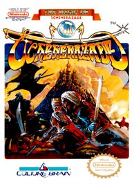 Box cover for Magic of Scheherazade on the Nintendo NES.