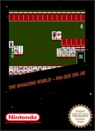 Box cover for Mahjong World - Ma Que Shi Jie, The on the Nintendo NES.