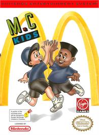 Box cover for McDonaldland on the Nintendo NES.