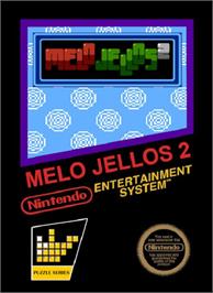 Box cover for Melo Jellos 2 on the Nintendo NES.