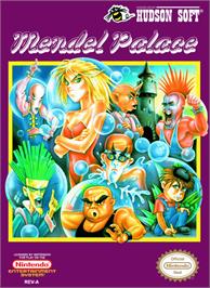 Box cover for Mendel Palace on the Nintendo NES.