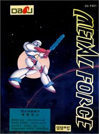 Box cover for Metal Force on the Nintendo NES.