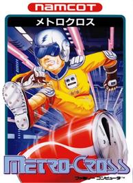 Box cover for Metro Cross on the Nintendo NES.