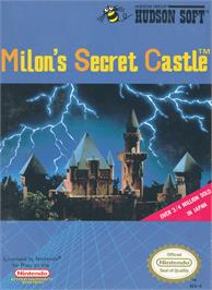 Box cover for Milon's Secret Castle on the Nintendo NES.