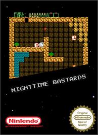 Box cover for Nighttime Bastards on the Nintendo NES.