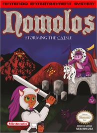 Box cover for Nomolos - Storming the CATsle on the Nintendo NES.