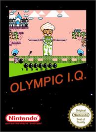 Box cover for Olympic I.q. on the Nintendo NES.