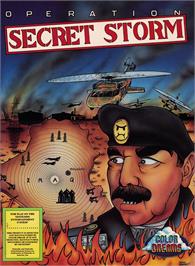 Box cover for Operation Secret Storm on the Nintendo NES.