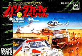 Box cover for Paris-dakar Rally Special on the Nintendo NES.