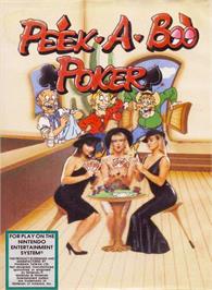 Box cover for Peek-A-Boo Poker on the Nintendo NES.